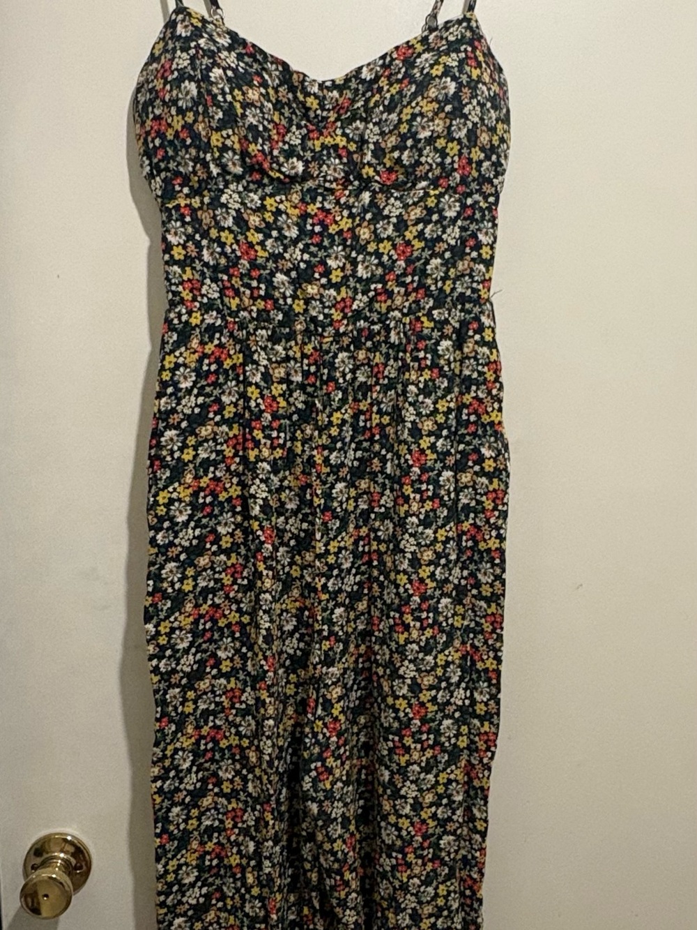 Large Floral Romper
